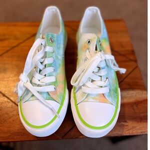JENN ARDOR Tie Dye Canvas Low Top Sneakers Women Size 6 US NWOT
